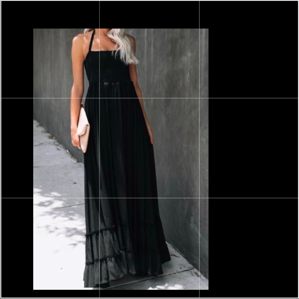Halter Maxi Dress